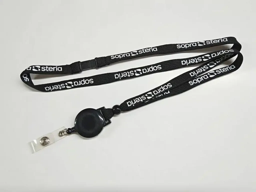 retractable badge holder with alligator clip